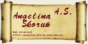 Angelina Skorup vizit kartica